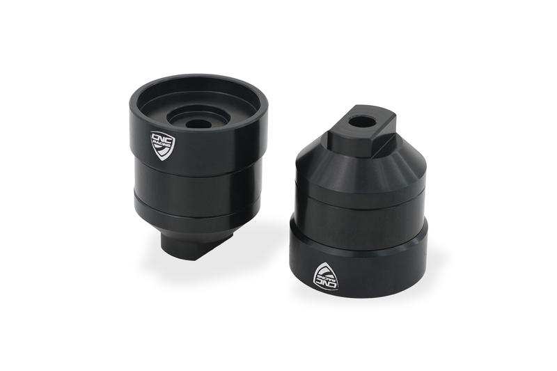 Contrappesi manubrio Moto Guzzi V85 TT Nero