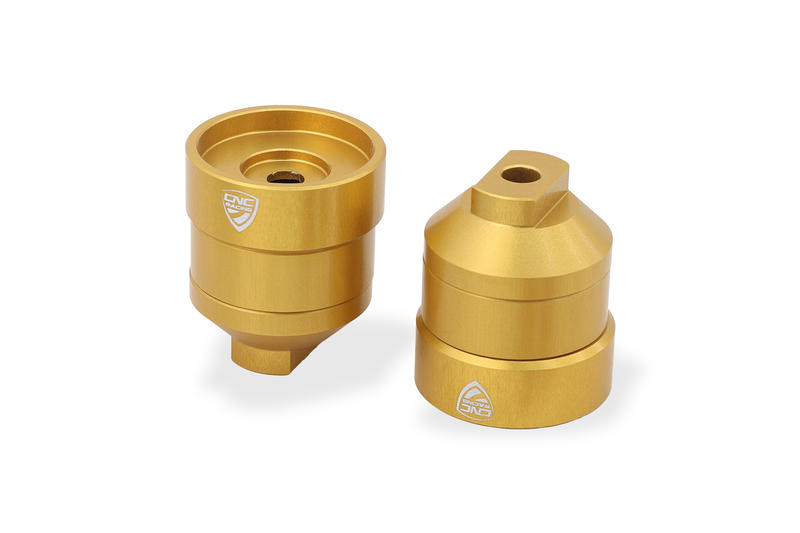 Contrappesi manubrio Moto Guzzi V85 TT Oro