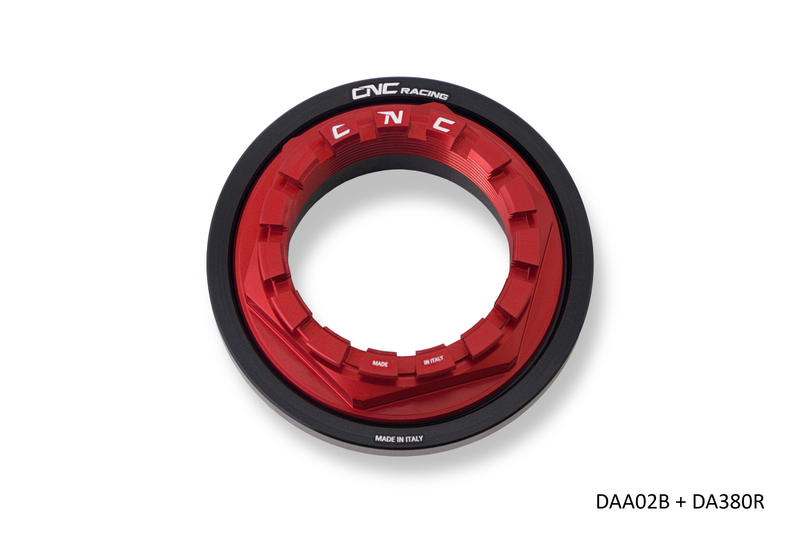 Dado ruota posteriore DX Ducati Rosso