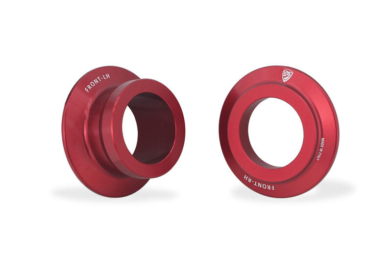 Kit distanziali mozzo ruota anteriore Ducati Rosso