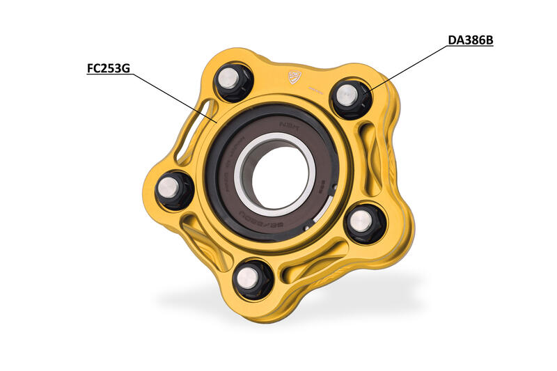 Flangia portacorona Ducati Panigale Oro