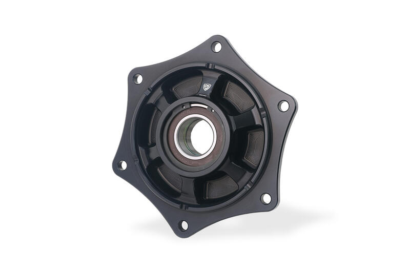 Flangia Portacorona per Ducati Panigale V2 MY2025 e Streetfighter V2 MY2025 Nero