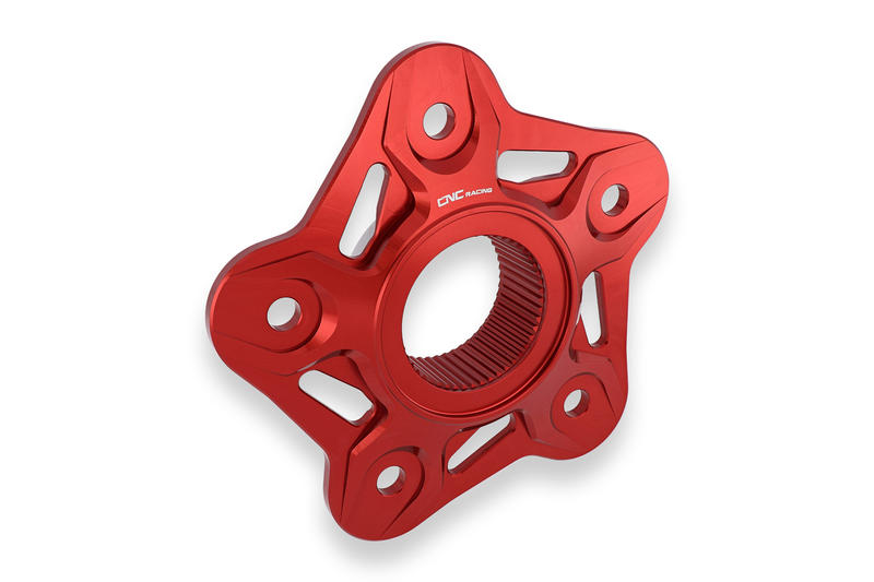 Flangia portacorona 5 fori MV Agusta Rosso