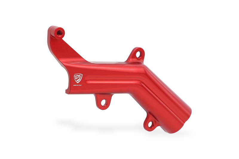 Cover tubazioni con supporto serbatoio freno posteriore Ducati Rosso