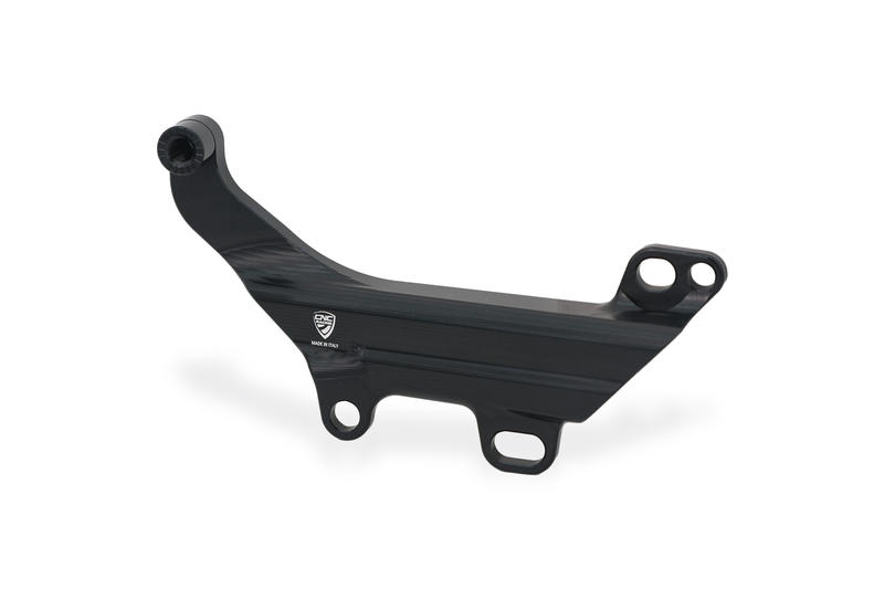 Cover tubazioni con supporto serbatoio freno posteriore Ducati Nero