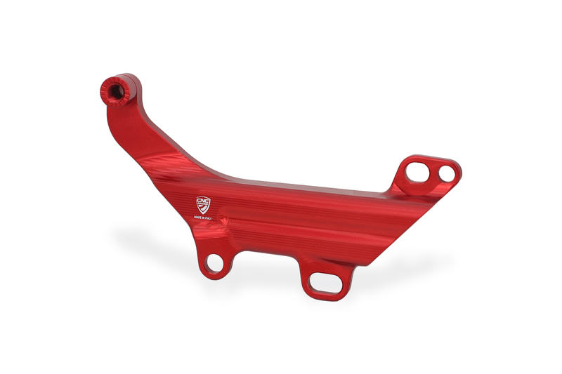 Cover tubazioni con supporto serbatoio freno posteriore Ducati Rosso