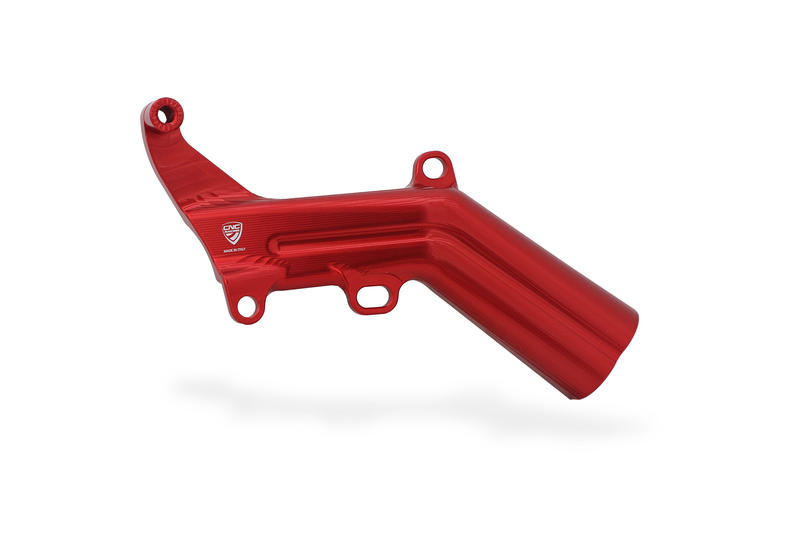 Cover tubazioni con supporto serbatoio freno posteriore Ducati Rosso