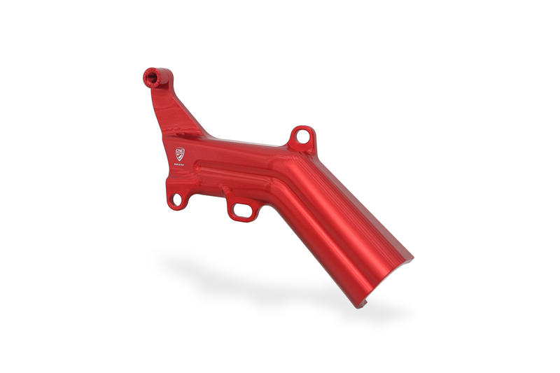 Cover tubazioni con supporto serbatoio freno posteriore Ducati Rosso