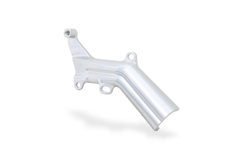 Cover tubazioni con supporto serbatoio freno posteriore Ducati Argento