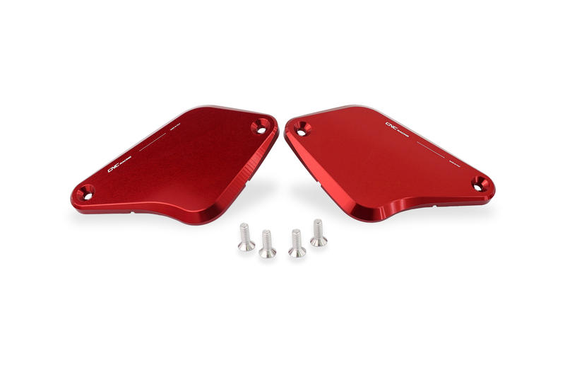 Tappi serbatoi fluido freno e frizione Ducati - Touch Rosso