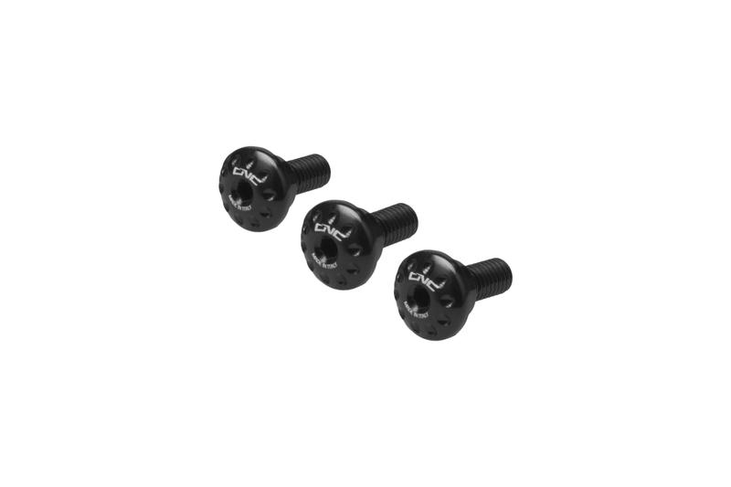 Kit viti parafango posteriore Nero