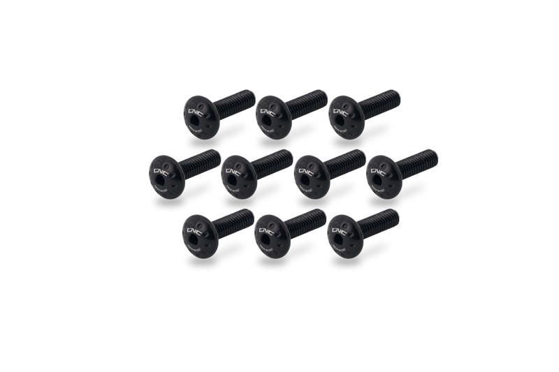 Screw kit side fairing Ducati Streetfighter V2 Nero