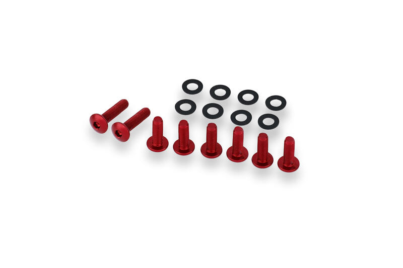 Windshield screws for Ducati Panigale V4 MY2025 Rosso
