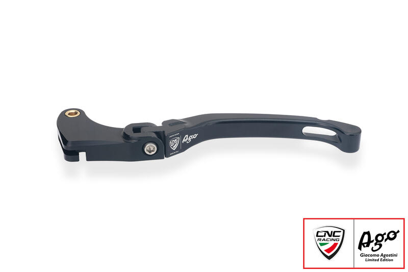 Leva frizione Race pieghevole - Giacomo Agostini Limited Edition Nero