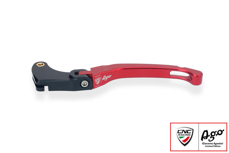 Leva frizione Race pieghevole - Giacomo Agostini Limited Edition Rosso