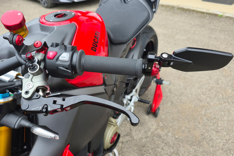 Leva frizione RACE EVO Pieghevole Per Pompe Frizione Brembo Semi-Radiali Black/Black