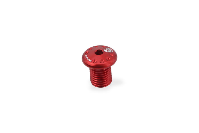 Tappo foro specchio M10 - Filettatura DX Rosso