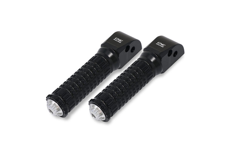 Poggiapiedi passeggero per pedane originali Ducati Nero