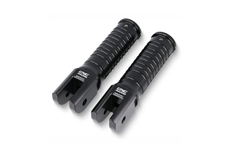 Poggiapiedi pilota per pedane originali Ducati Nero