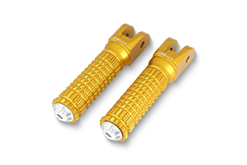 Poggiapiedi pilota per pedane originali Ducati Oro