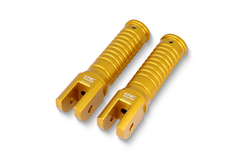 Poggiapiedi pilota per pedane originali Ducati Oro