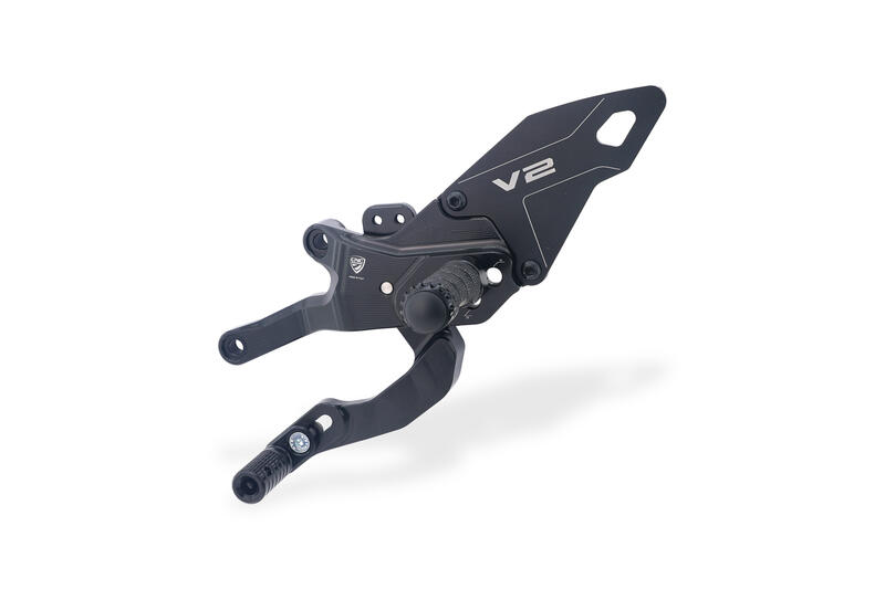 Pedane regolabili Ducati Panigale V2 MY2025 Nero