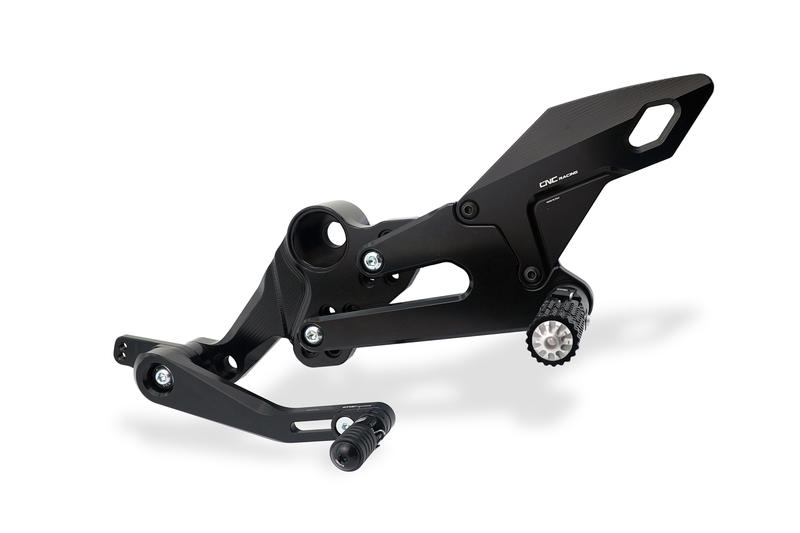 Pedane regolabili Aprilia RS 660 - Tuono 660 Nero