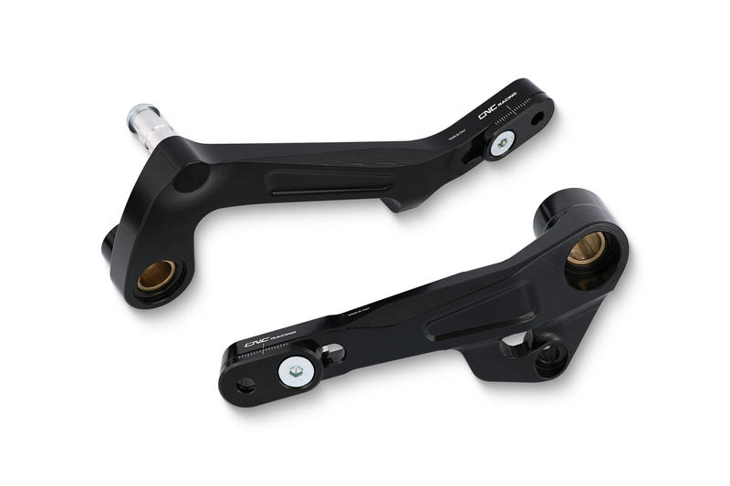 Kit leve cambio/freno posteriore Ducati Multistrada - SLIDE Nero