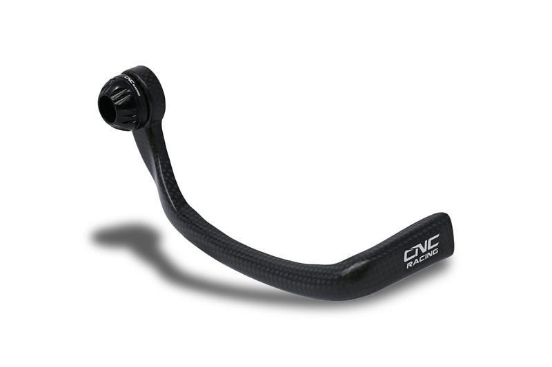 Brake-Guard Carbon Race - Protezione leva freno anteriore carbonio lucido Nero