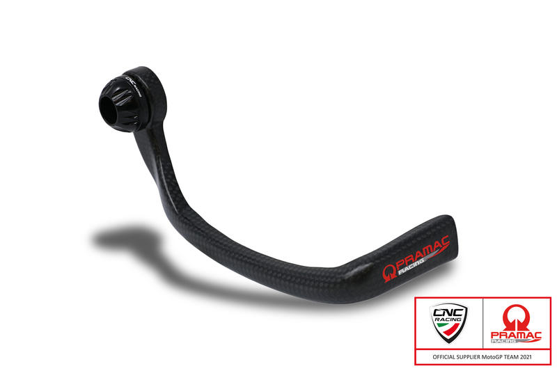 Brake-Guard Carbon Race - Protezione leva freno anteriore carbonio opaco - Pramac Racing Limited Edition Nero