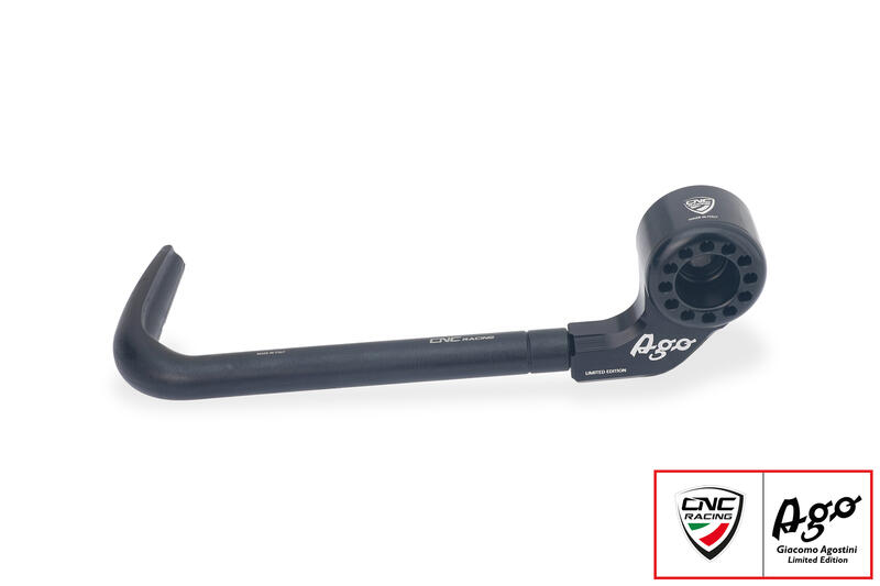 Clutch-Guard Race - Protezione leva frizione - Giacomo Agostini Limited Edition Nero