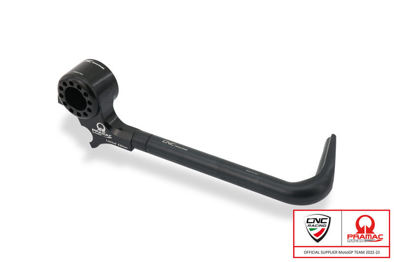 Lever-Guard Street - Protezione leva freno anteriore con attacco specchio - Pramac Racing Limited Edition Nero