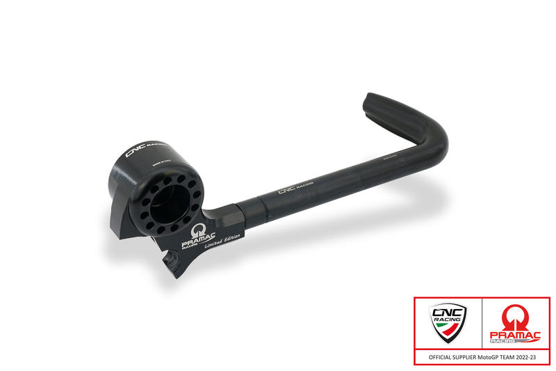 Lever-Guard Street - Protezione leva freno anteriore con attacco specchio - Pramac Racing Limited Edition Nero