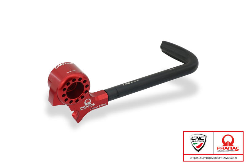 Lever-Guard Street - Protezione leva freno anteriore con attacco specchio - Pramac Racing Limited Edition Rosso