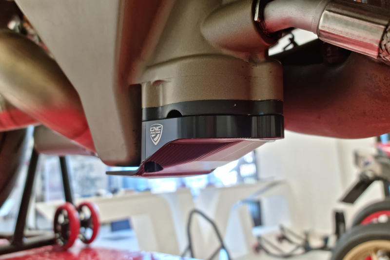 Protezione coppa olio Ducati Panigale V4 / Streetfighter V4 Nero