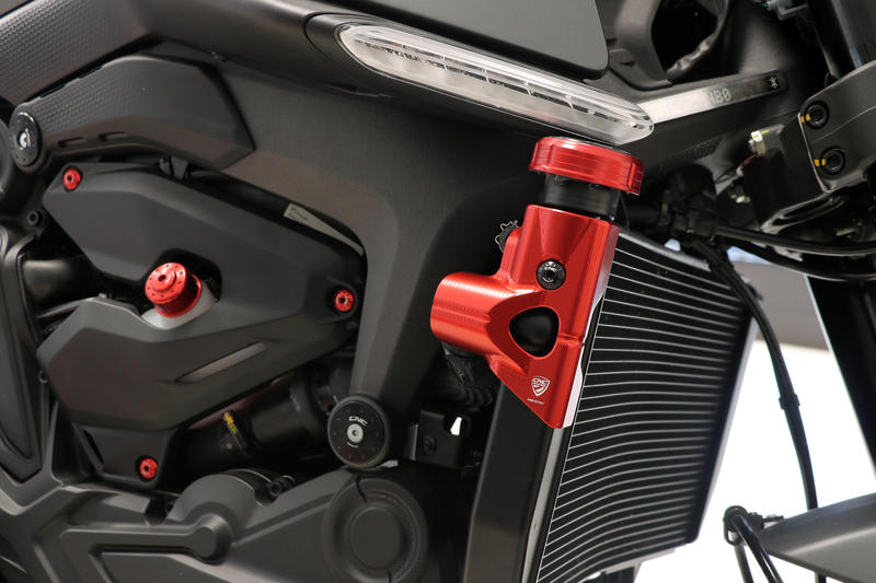Protezione laterale radiatore acqua Ducati Monster 937 Rosso