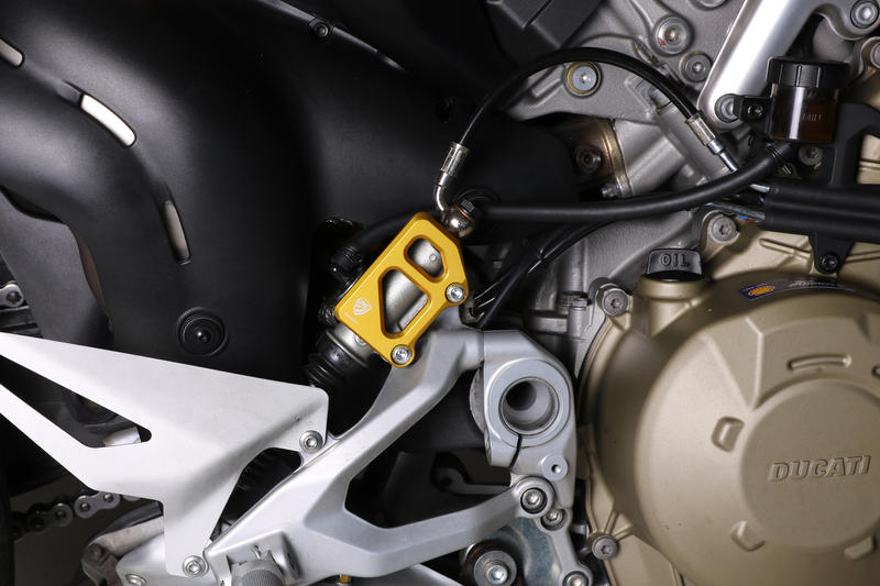 Protezione pompa freno posteriore - Pedane Originali Oro