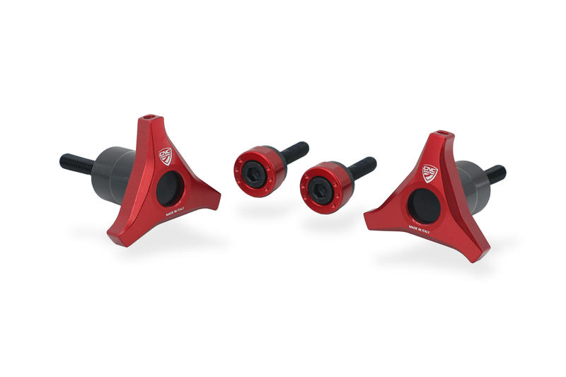 Registri cupolino Moto Guzzi V85 TT Rosso