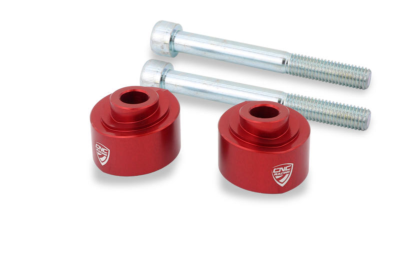 Alzamanubrio H 20mm Ducati Multistrada V4 per riser OEM Rosso