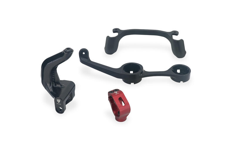 Steering damper kit Ducati Multistrada V2 MY2025 Black/Red