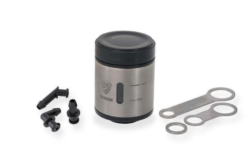 Serbatoio olio 25 ml per freno anteriore - Titanio Nero