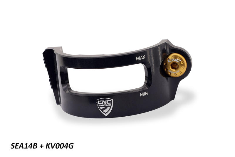 Fascetta serbatoio fluido freno posteriore Ducati Multistrada V4 Nero