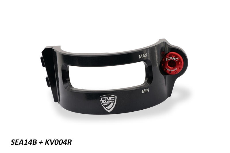 Fascetta serbatoio fluido freno posteriore Ducati Multistrada V4 Nero