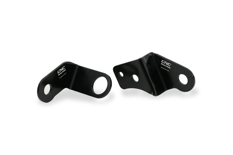 Kit staffe serbatoio fluido freno e frizione Ducati Monster, Streetfighter V4 e V2 Nero