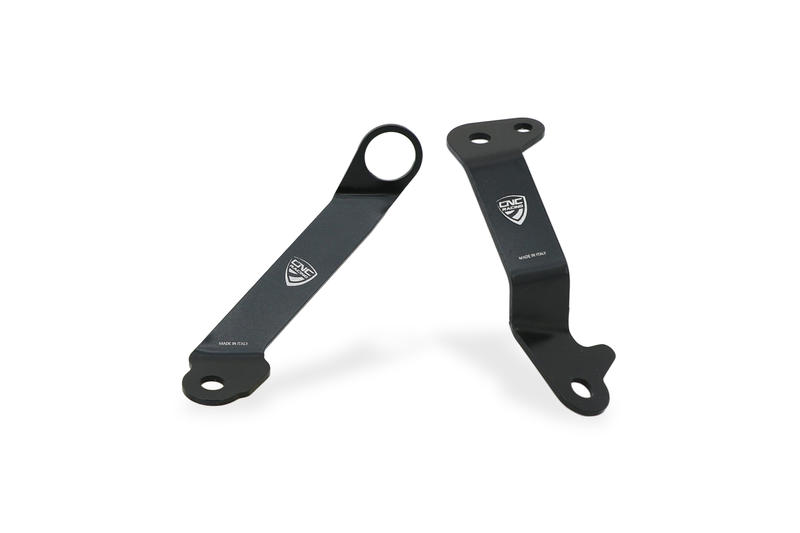 Kit staffe serbatoio fluido freno e frizione Ducati Panigale Nero