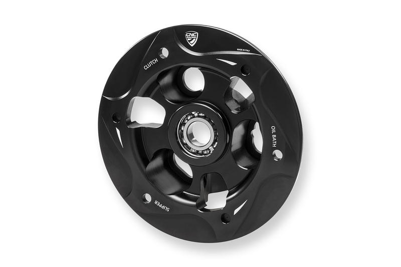 Piattello Spingidisco Frizioni ad olio Ducati con cuscinetto Nero