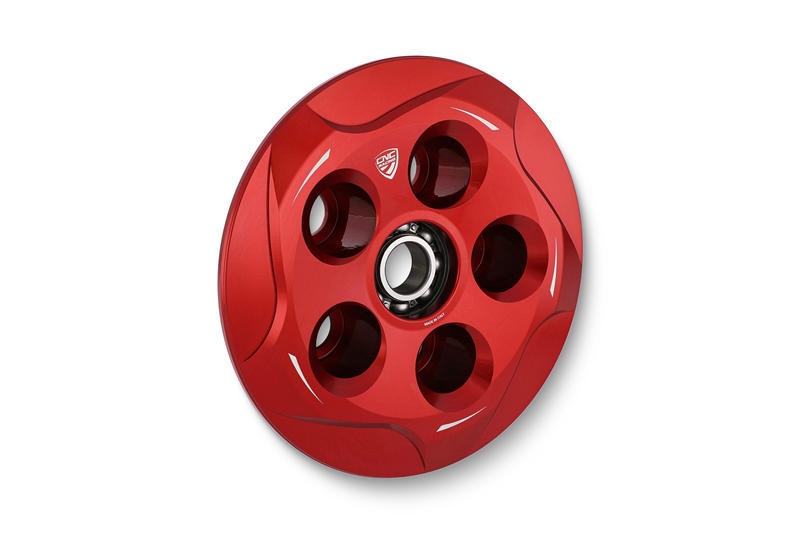 Piattello Spingidisco Frizioni ad olio Ducati con cuscinetto Rosso
