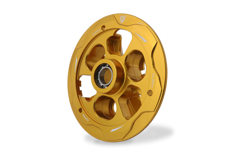 Piattello Spingidisco Frizioni ad olio Ducati con cuscinetto Oro
