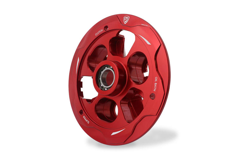 Piattello Spingidisco Frizioni ad olio Ducati con cuscinetto Rosso
