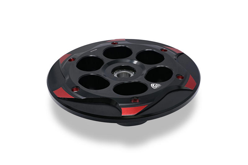Piattello spingidisco frizione antisaltellamento MV Agusta con cuscinetto - Bicolor Nero/Rosso